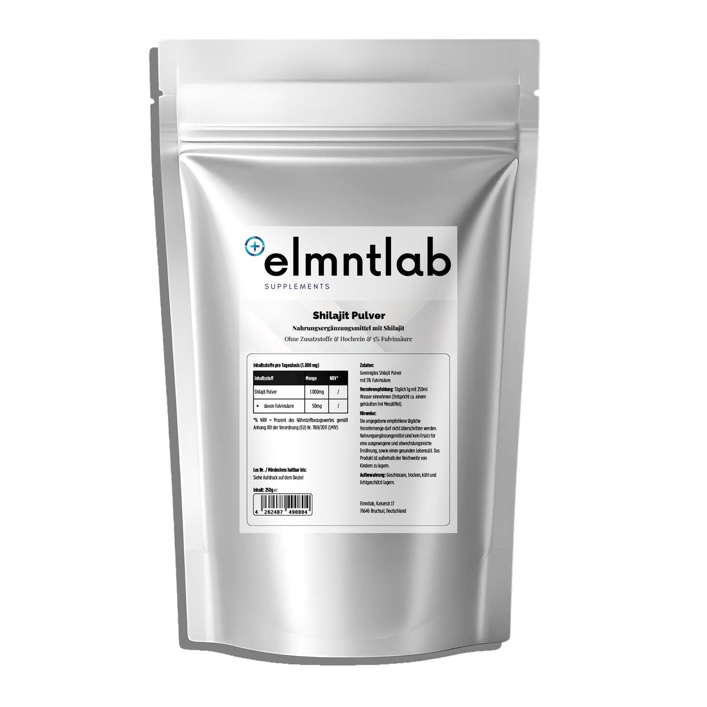 Shilajit Pulver 5 Prozent Fulvinsäure 250g Mumijo Himalaya