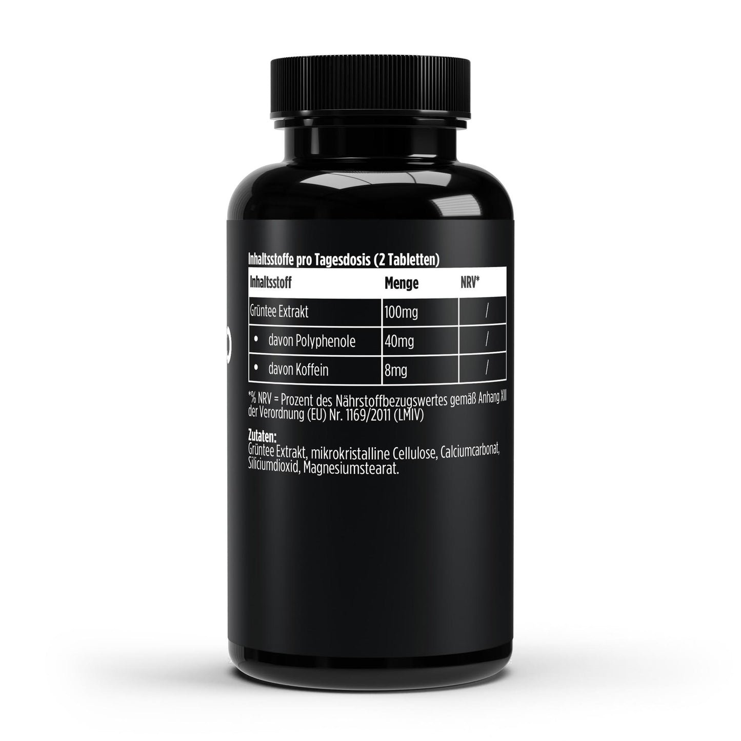 Grüntee Extrakt 40 Prozent Polyphenole 60 Kapseln Antioxidantien