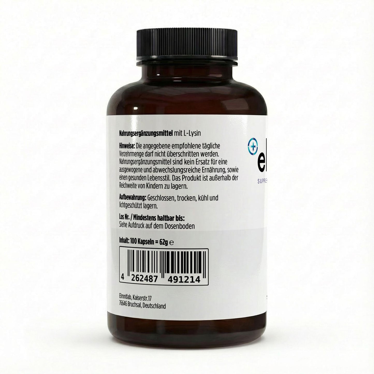 L-Lysin 100 Kapseln essentielle Aminosäure Immunsystem