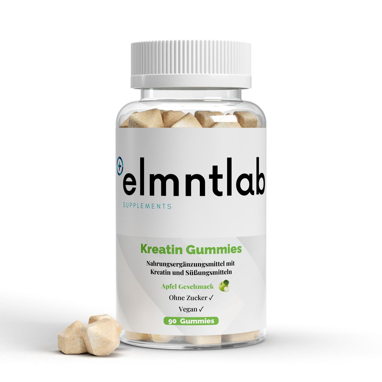 Kreatin Gummies 90 Stück Muskelaufbau Kraft praktisch