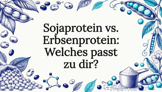 Gezeichnete Soja- und Erbsenschoten auf Papier