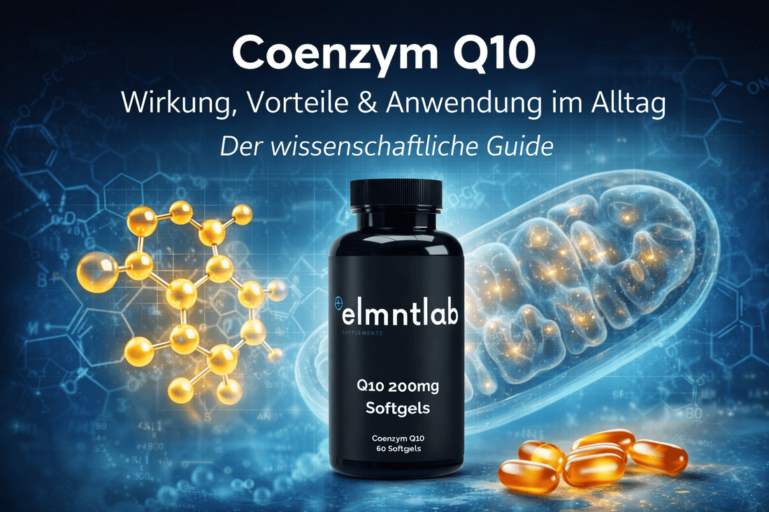 Coenzym Q10 Softgel-Kapseln für zelluläre Energieproduktion und antioxidativen Schutz