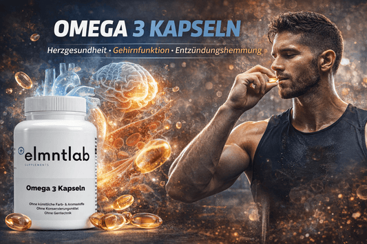 Omega 3 Kapseln – Wissenschaft, Entzündungshemmung, Herzgesundheit und maximale Performance