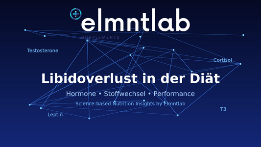 Wissenschaftlicher Artikel über Libidoverlust während einer Diät mit Hormonanalyse und Ernährungsstrategien für Sportler