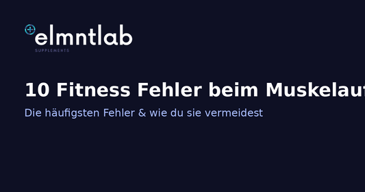 Die 10 größten Fitness Fehler beim Muskelaufbau – und wie du sie vermeidest