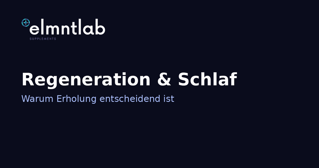 Regeneration und Schlaf – Warum Erholung entscheidend für Muskelaufbau ist
