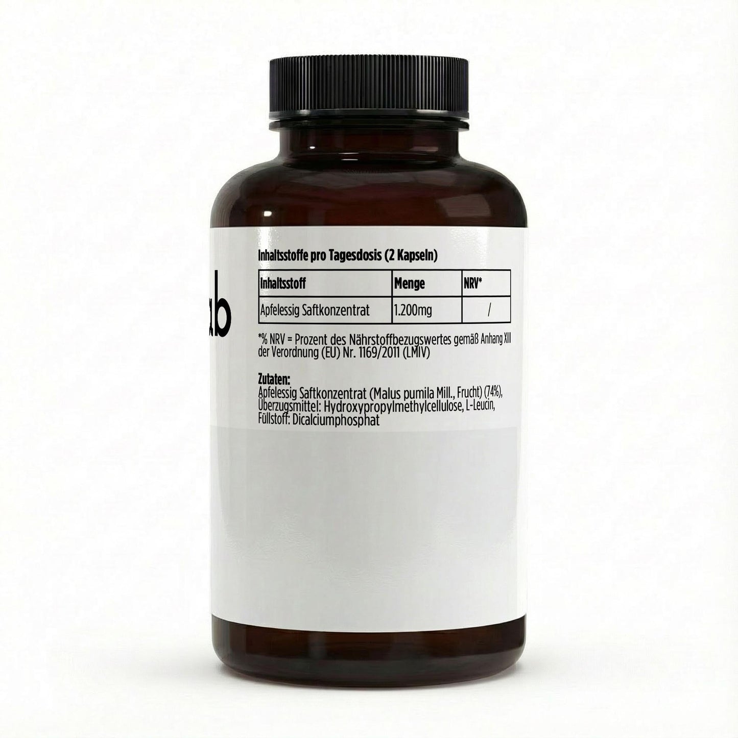 Apfelessig Extrakt Kapseln (600mg je Kapsel)