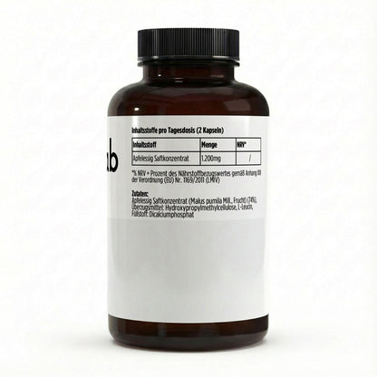 Apfelessig Extrakt Kapseln (600mg je Kapsel)