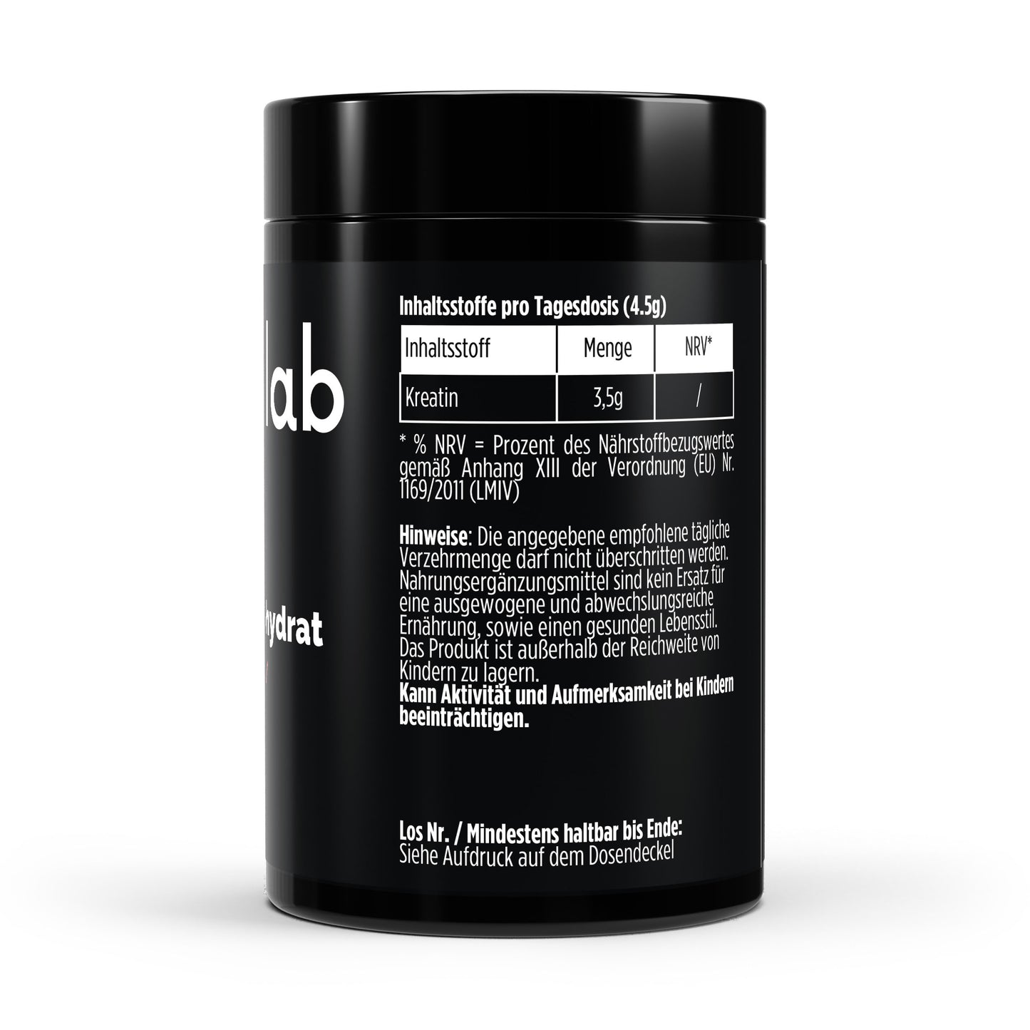 Kreatin Monohydrat Raspberry 500g Himbeer Geschmack