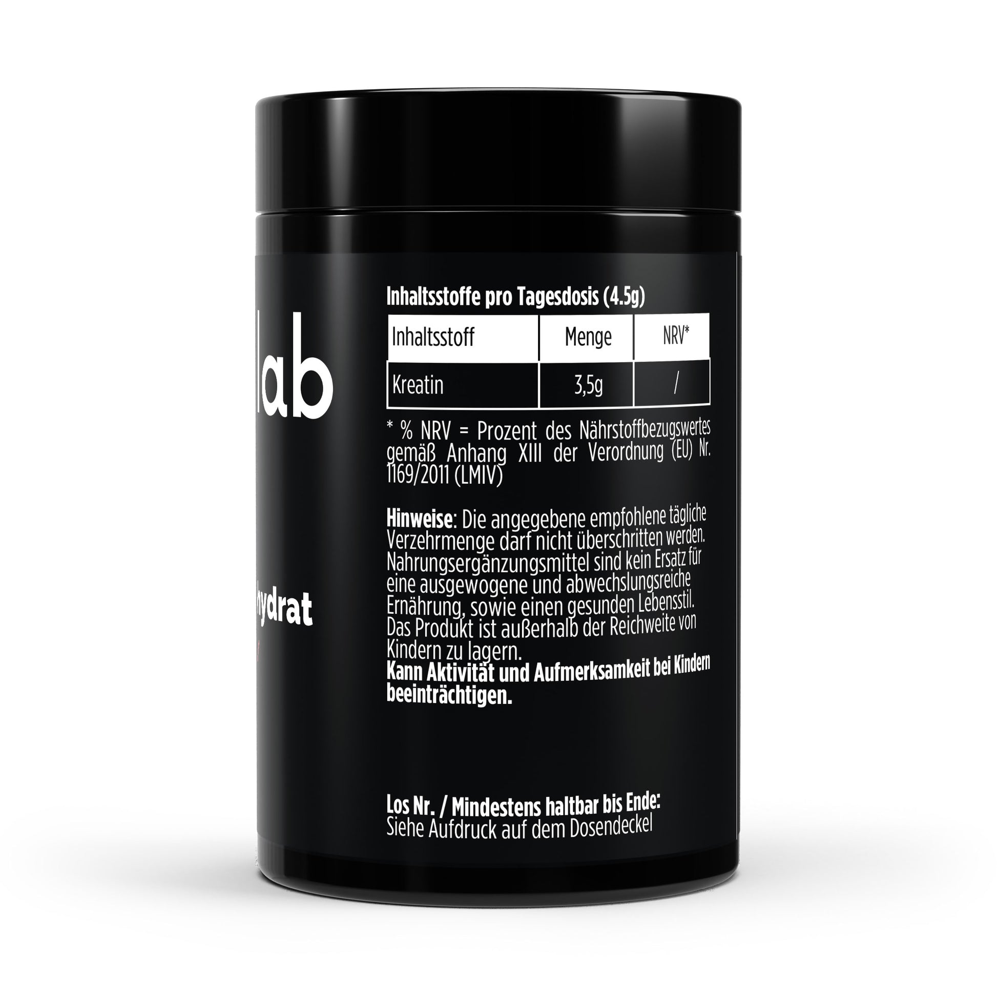 Kreatin Monohydrat Raspberry 500g Himbeer Geschmack