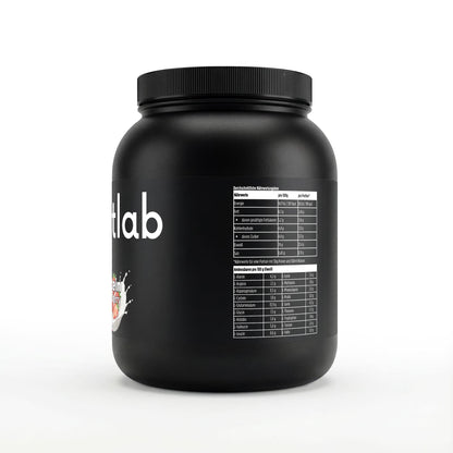 Premium Whey Protein Erdbeere 1kg Dose fruchtiges Protein