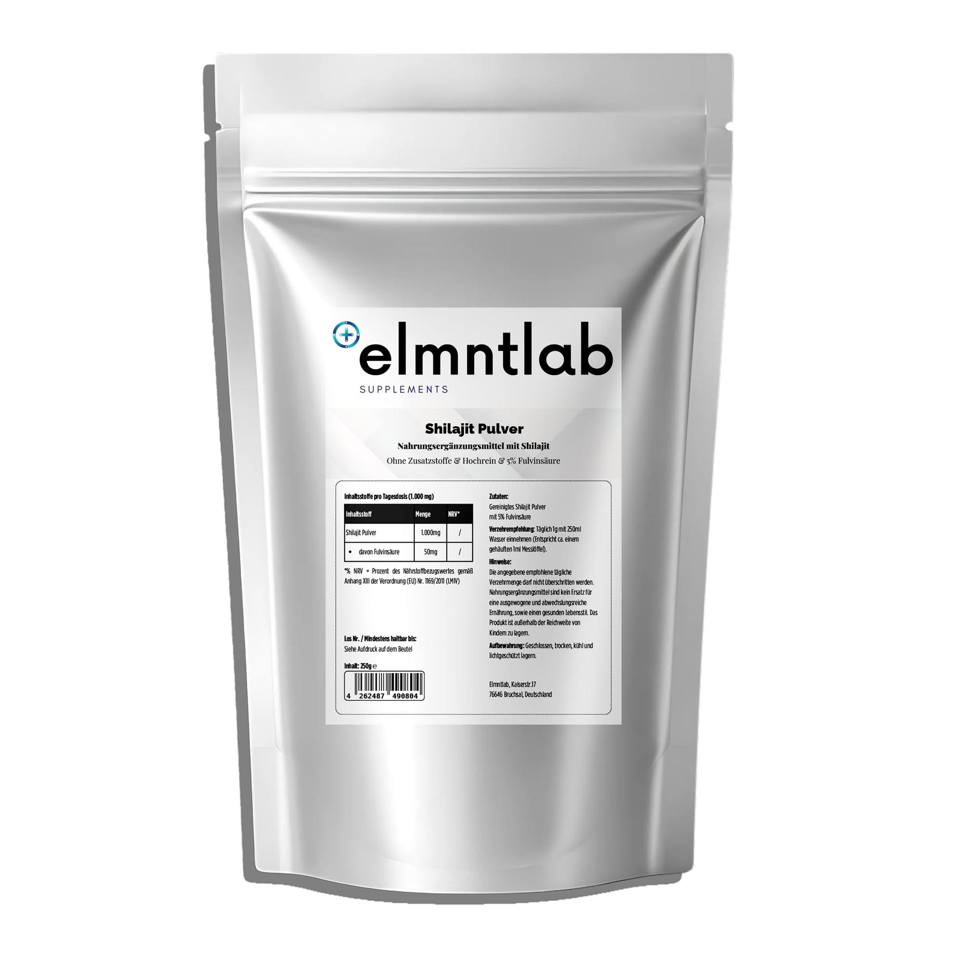 Shilajit Pulver 5 Prozent Fulvinsäure 250g Mumijo Himalaya
