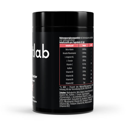 Pre-Workout Booster Himbeere 520g Power Workout