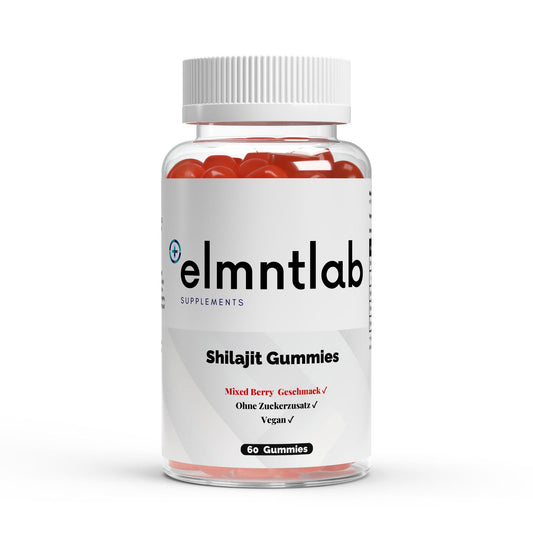 Premium Shilajit Gummies 1000mg Vitamine 60 Stück hochdosiert