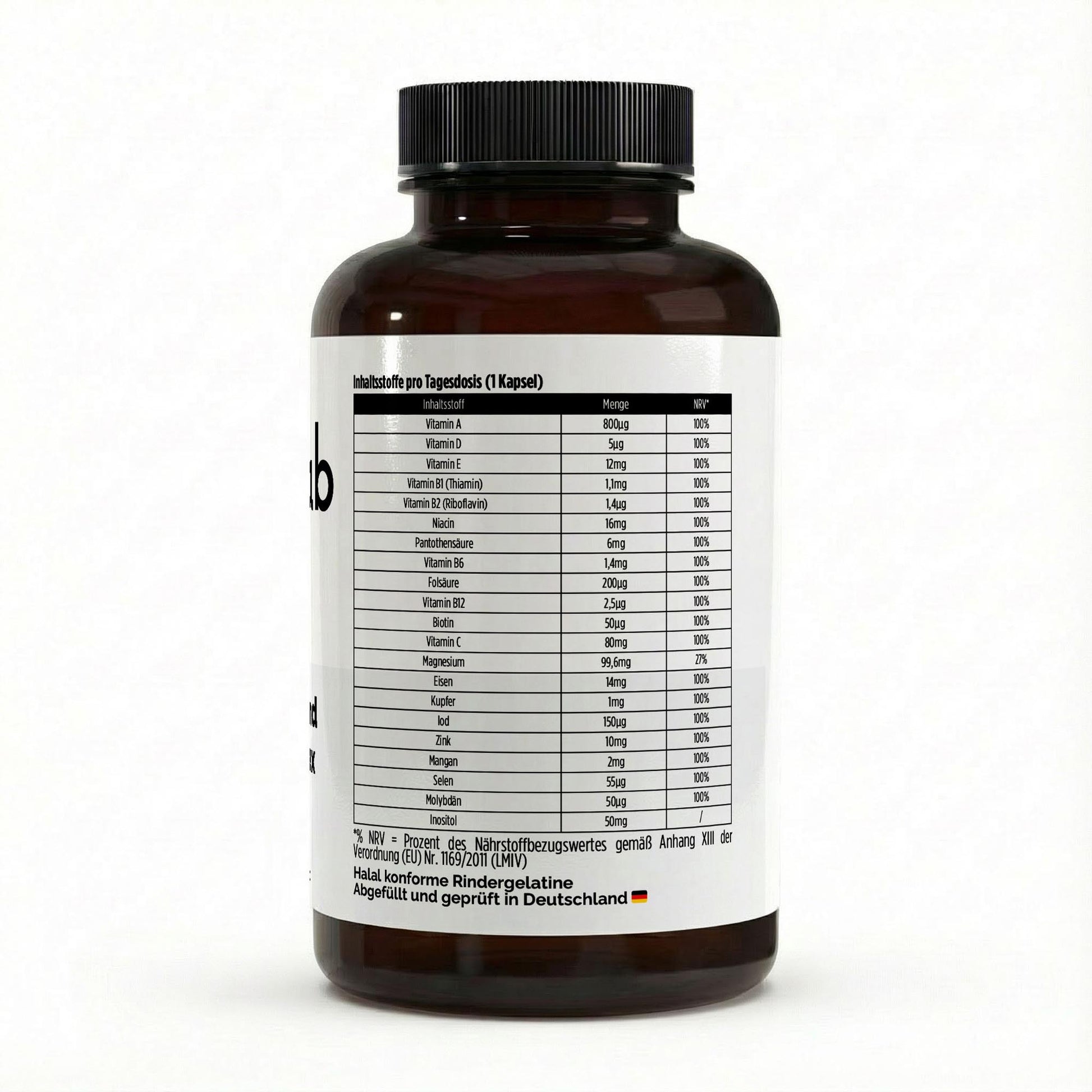 Multivitamin Mineral Komplex 120 Softgels Tagesversorgung