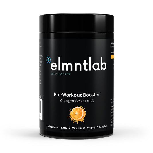 Pre-Workout Booster Orange 520g Energie Fokus Training