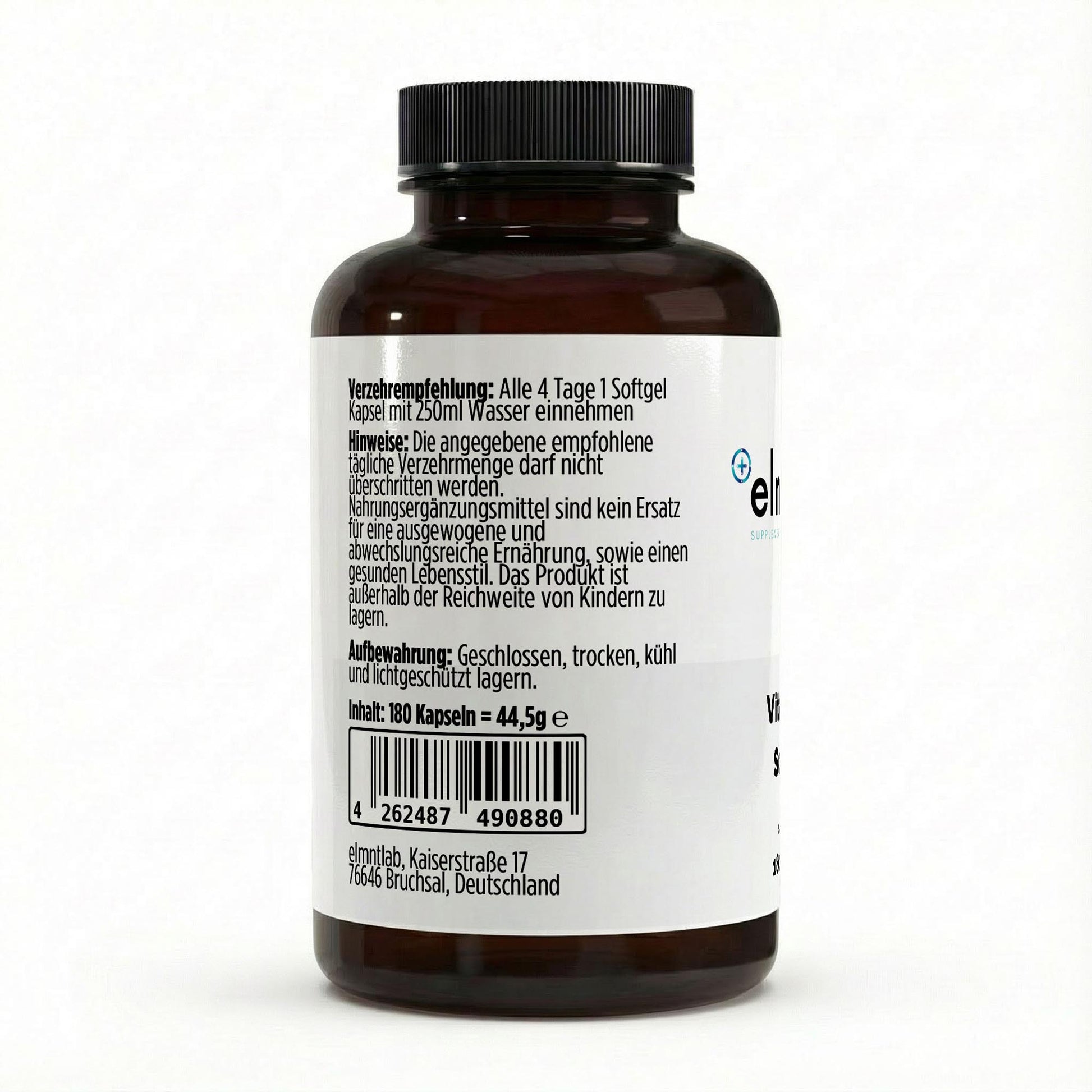Vitamin D3 4000 IE 180 Softgels hochdosiert vegan