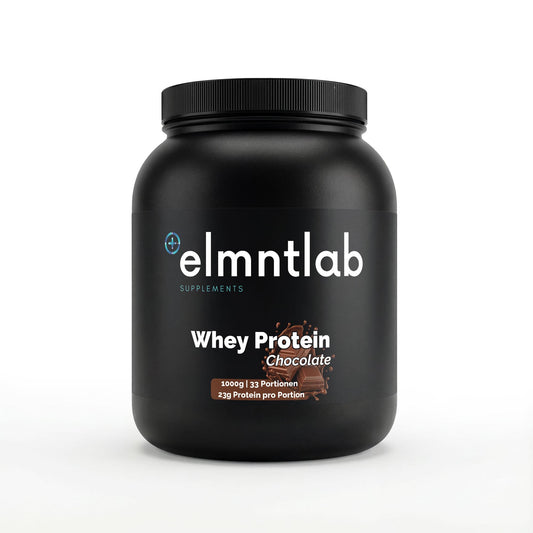Premium Whey Protein Schokolade 1kg Dose Muskelaufbau
