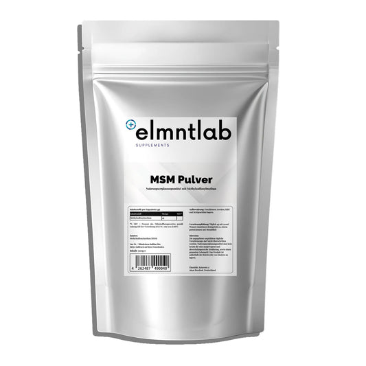 MSM Pulver 500g organischer Schwefel Gelenke