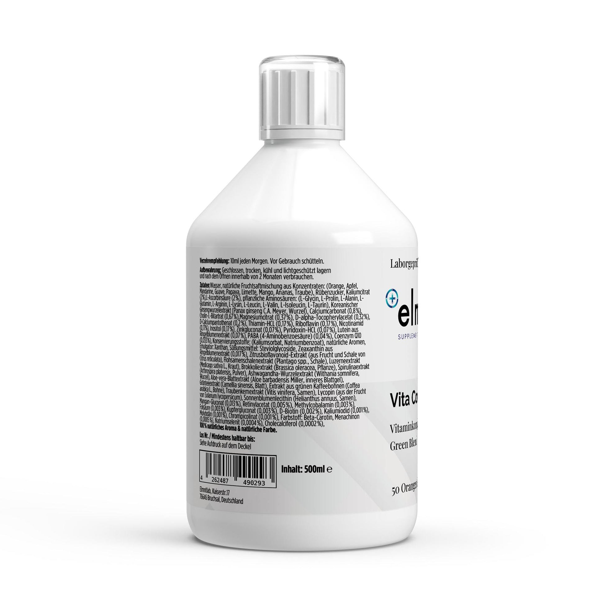 Vita Complete Shots 50 vegan Fresh Orange 500ml Nährstoffversorgung