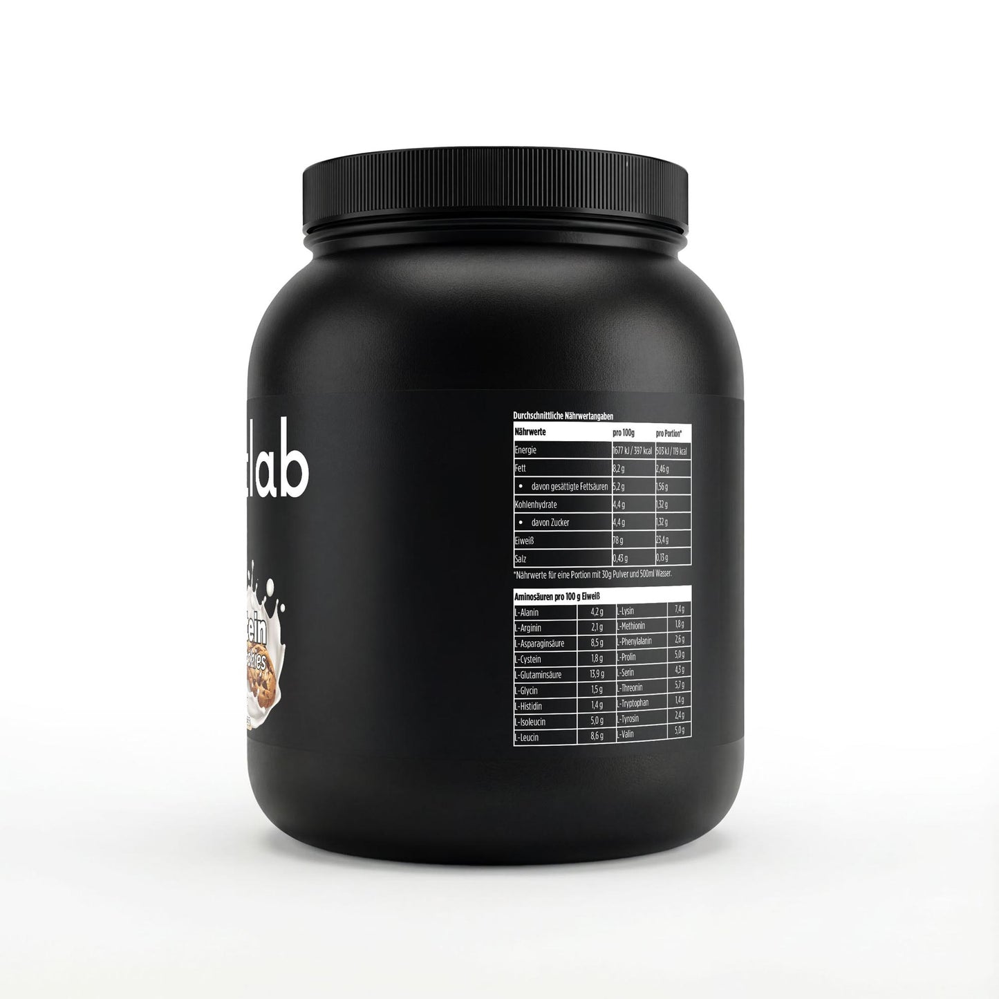 Premium Whey Protein Cookies 1kg Dose Proteinpulver