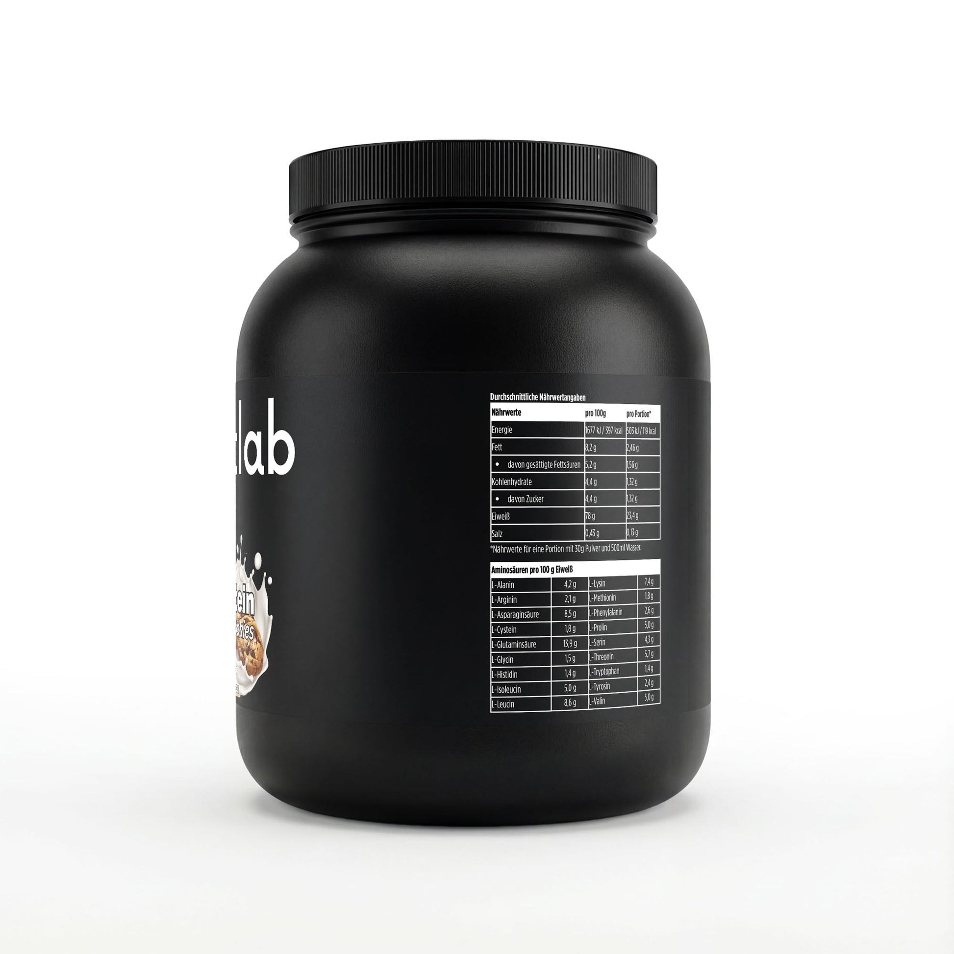 Premium Whey Protein Cookies 1kg Dose Proteinpulver