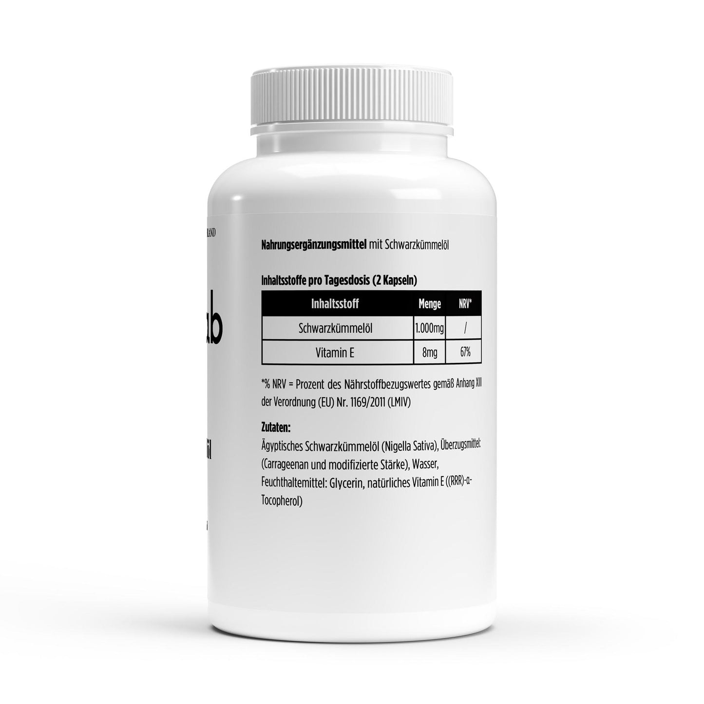 Ägyptisches Schwarzkümmelöl 240 vegane Softgels Immunsystem