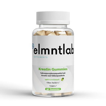 Kreatin Gummies 90 Stück Muskelaufbau Kraft praktisch