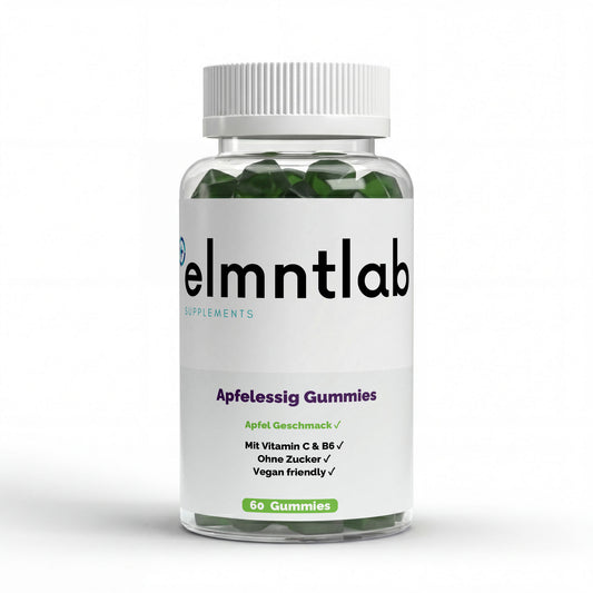 Apfelessig Vitamin C B6 Chrom Gummies 60 Stück Stoffwechsel