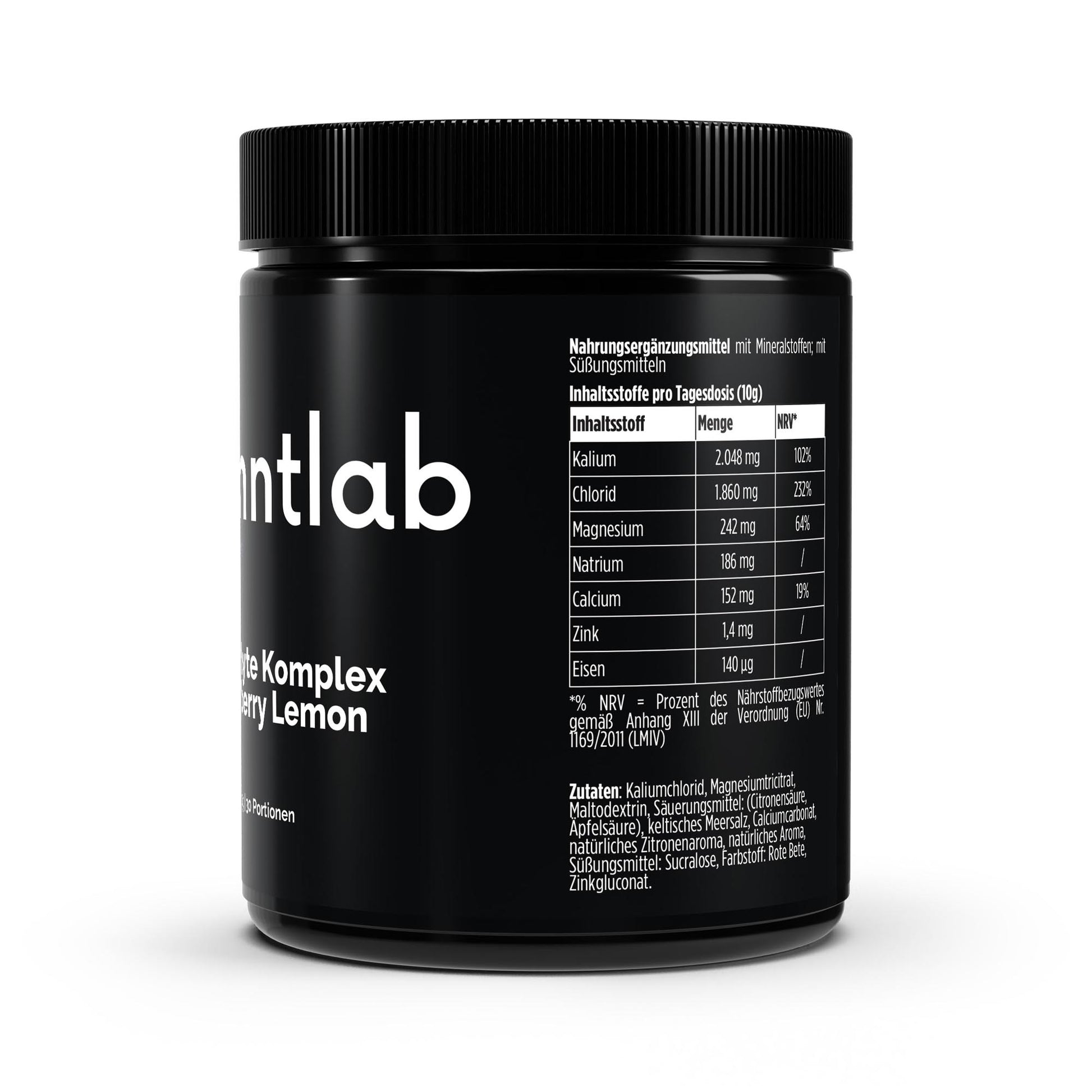 Elektrolyte Pulver Strawberry Lemon 300g erfrischend