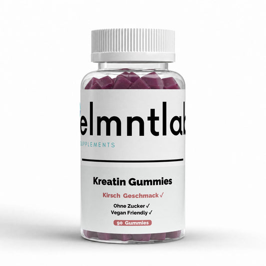 Kreatin Gummies Kirsche 90 Stück Muskelaufbau Kraft