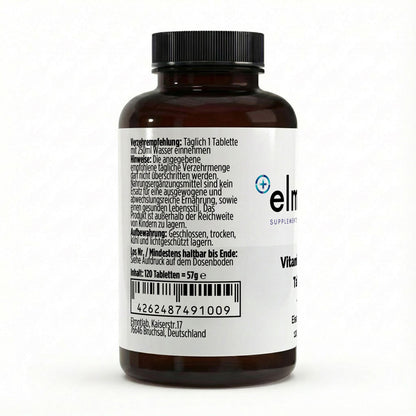 Eisen Vitamin C 120 vegane Tabletten Blutbildung Energie