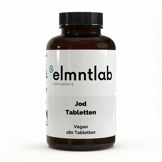Jod 180 vegane Tabletten Schilddrüse Stoffwechsel