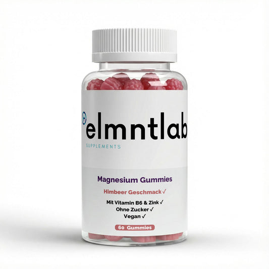 Magnesium Zink B6 Gummies 60 Stück lecker praktisch
