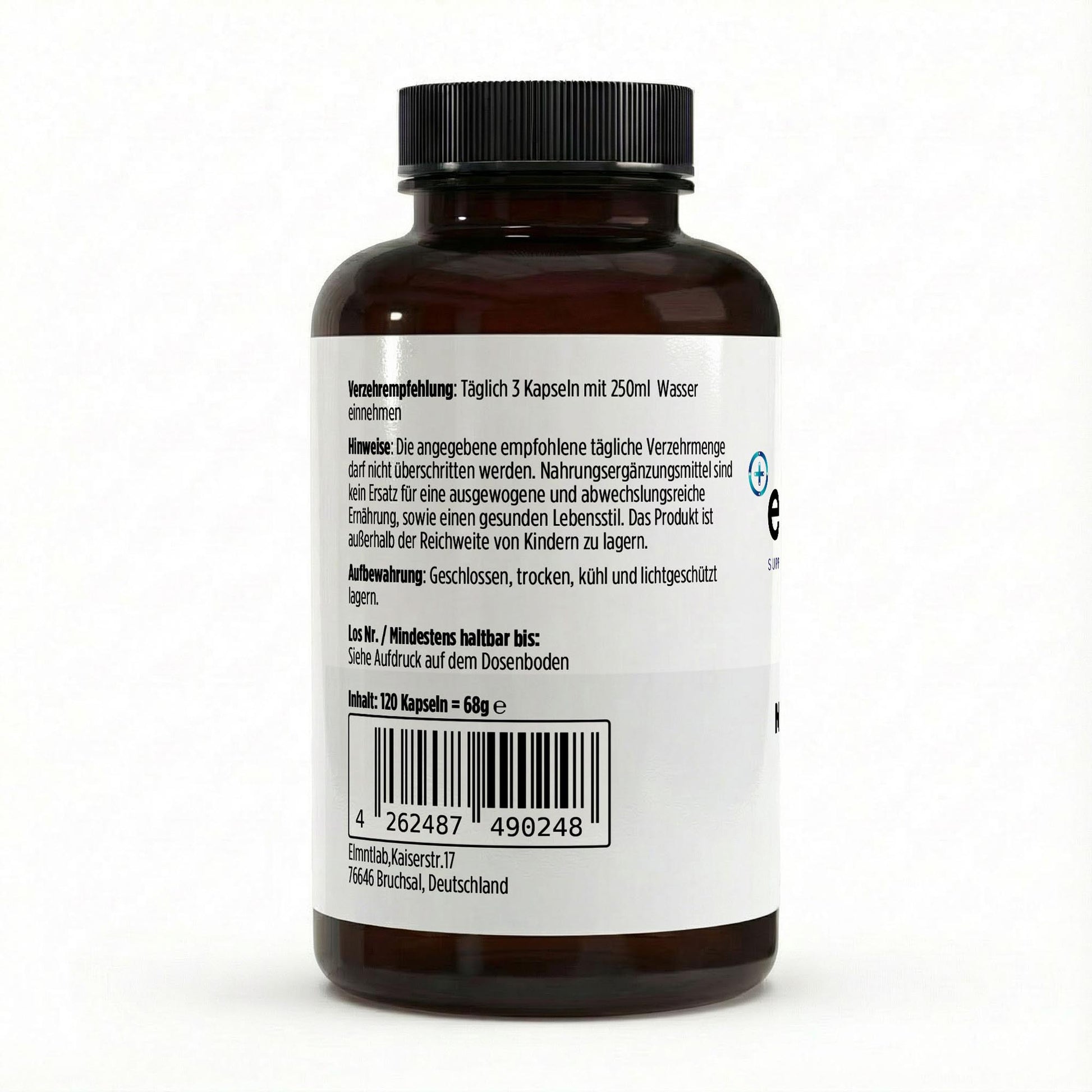 Marine Kollagen Peptide 120 Kapseln Haut Gelenke