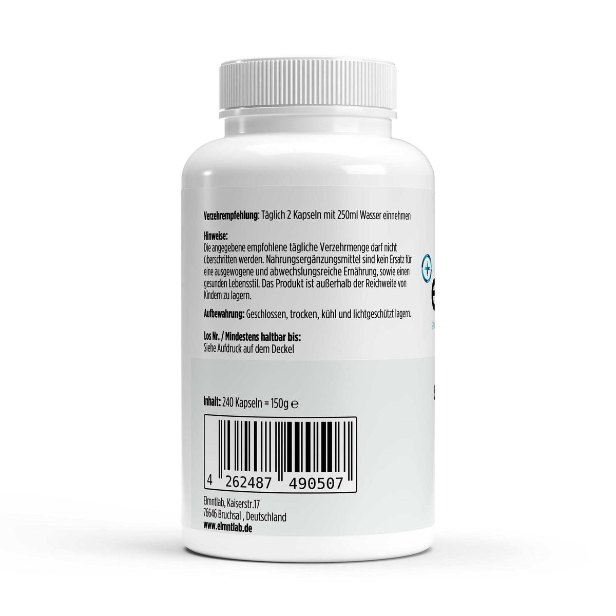 Ägyptisches Schwarzkümmelöl 240 vegane Softgels von elmntlab