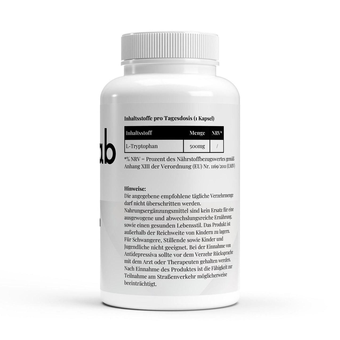 L-Tryptophan – 90 Kapseln Wohlbefinden