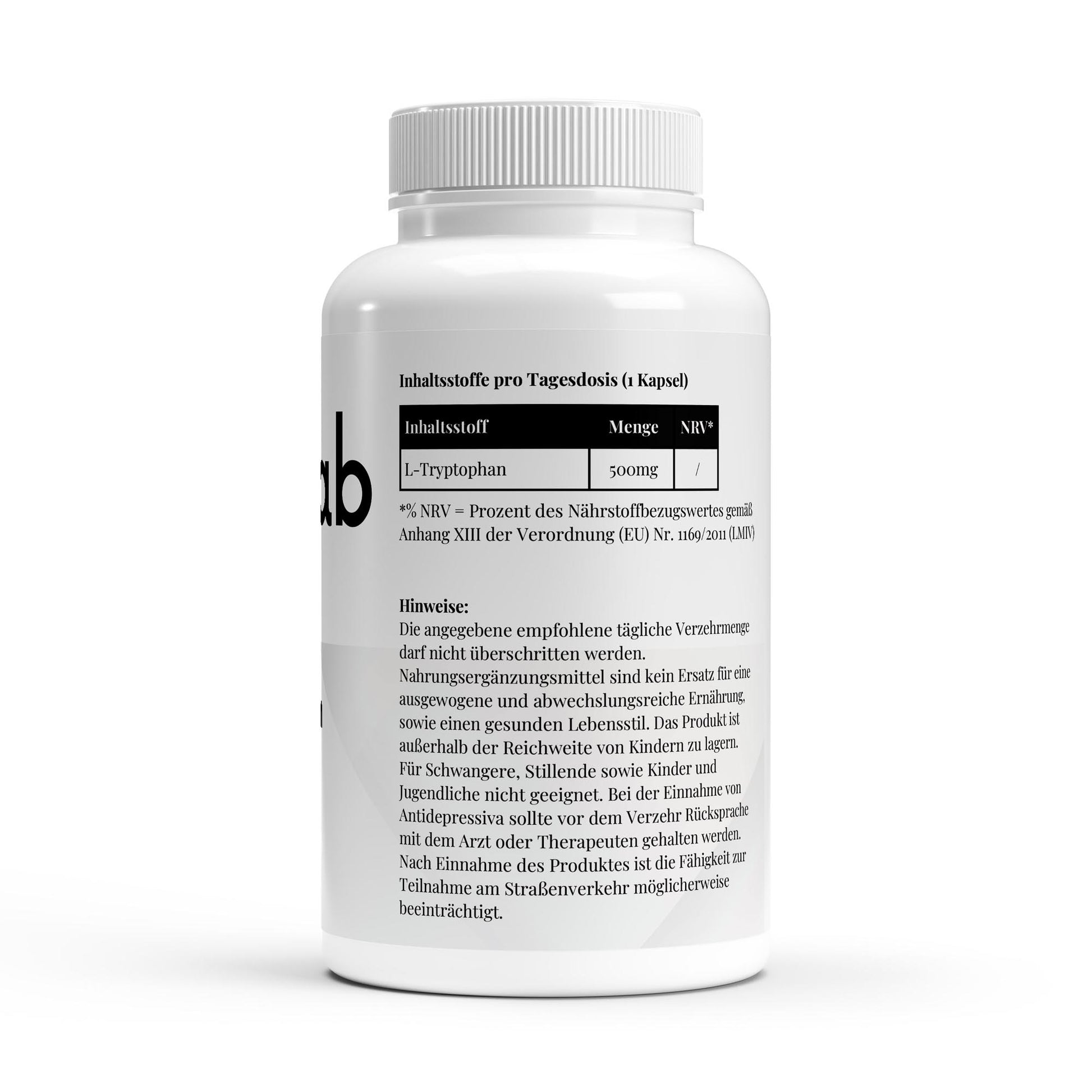 L-Tryptophan – 90 Kapseln Wohlbefinden