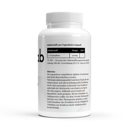 L-Tryptophan – 90 Kapseln Wohlbefinden