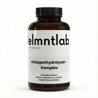 Premium Kollagenhydrolysat 180 Kapseln hochdosiert Bindegewebe