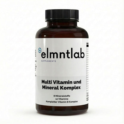 Multivitamin Mineral Komplex 120 Softgels Tagesversorgung