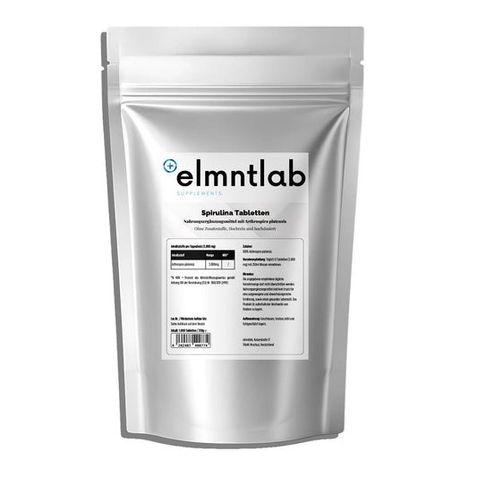  Spirulina 1000 Tabletten Superfood Proteinquelle vegan