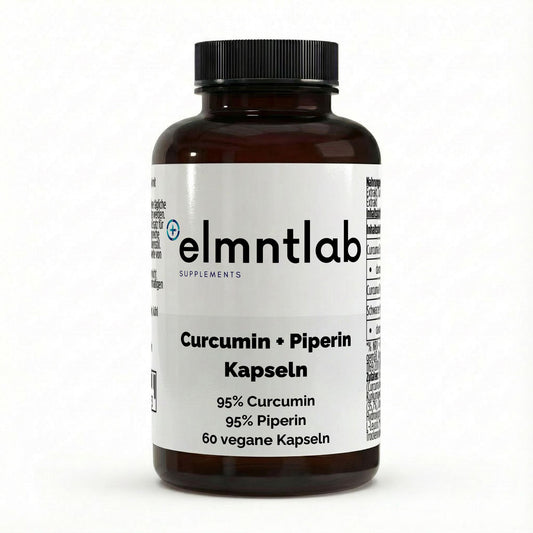  Curcuma 95 Prozent Curcumin Piperin 60 vegane Kapseln hochdosiert
