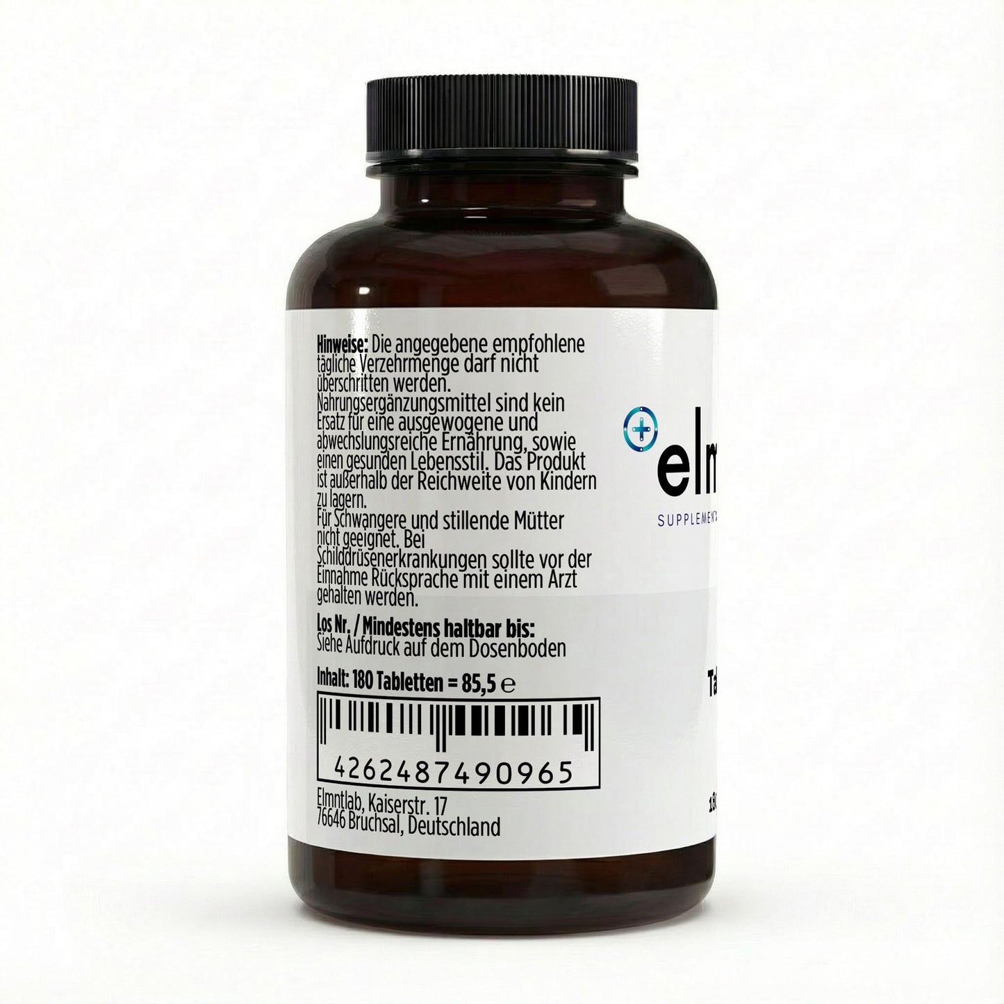 Jod 180 vegane Tabletten Schilddrüse Stoffwechsel