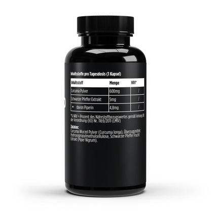 Kurkuma Piperin 60 Kapseln entzündungshemmend Gelenke