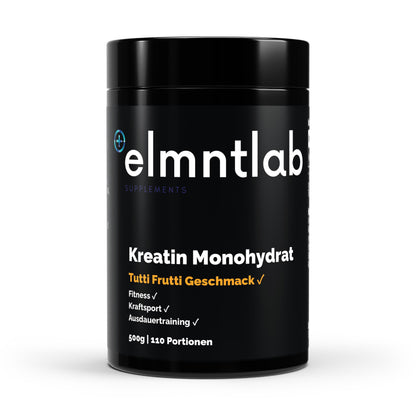 Kreatin Monohydrat Tutti Frutti 500g fruchtiger Geschmack