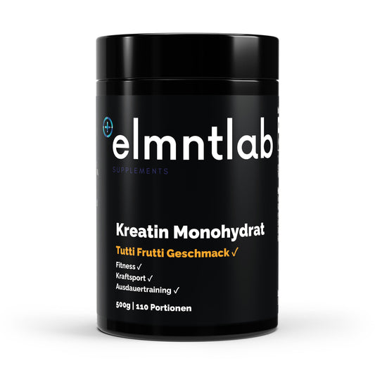 Kreatin Monohydrat Tutti Frutti 500g fruchtiger Geschmack