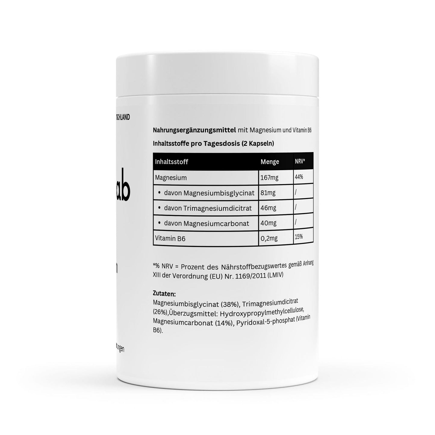  Magnesium Komplex Vitamin B6 90 Kapseln 5 Magnesiumformen
