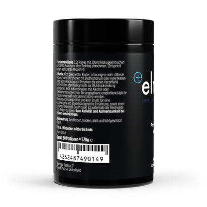Pre-Workout Booster Himbeere 520g Power Workout