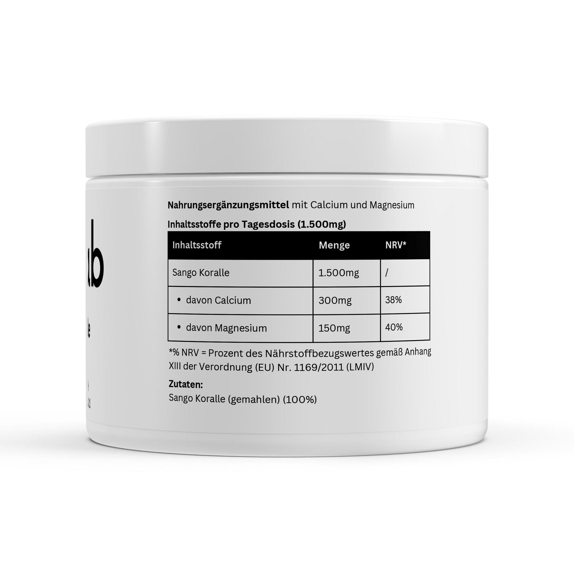 Sango Meeres Koralle Pulver 250g Calcium Magnesium